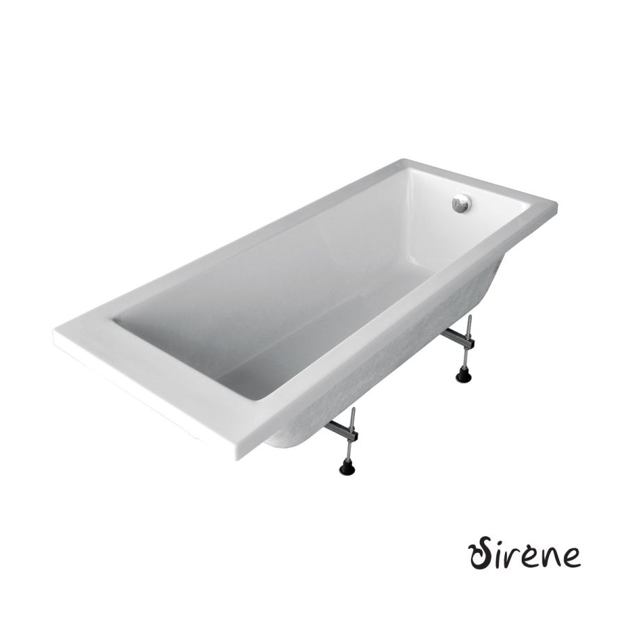 Σετ Στήριξης Ευθύγραμμης Μπανιέρας Sirene FTS