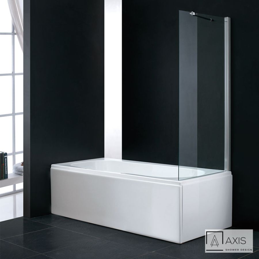 Διαχωριστικό κρύσταλλο μπανιέρας WB70 ρυθμιζόμενο από 67 έως 69εκ., AXIS Clear Chrome WBX70T-100