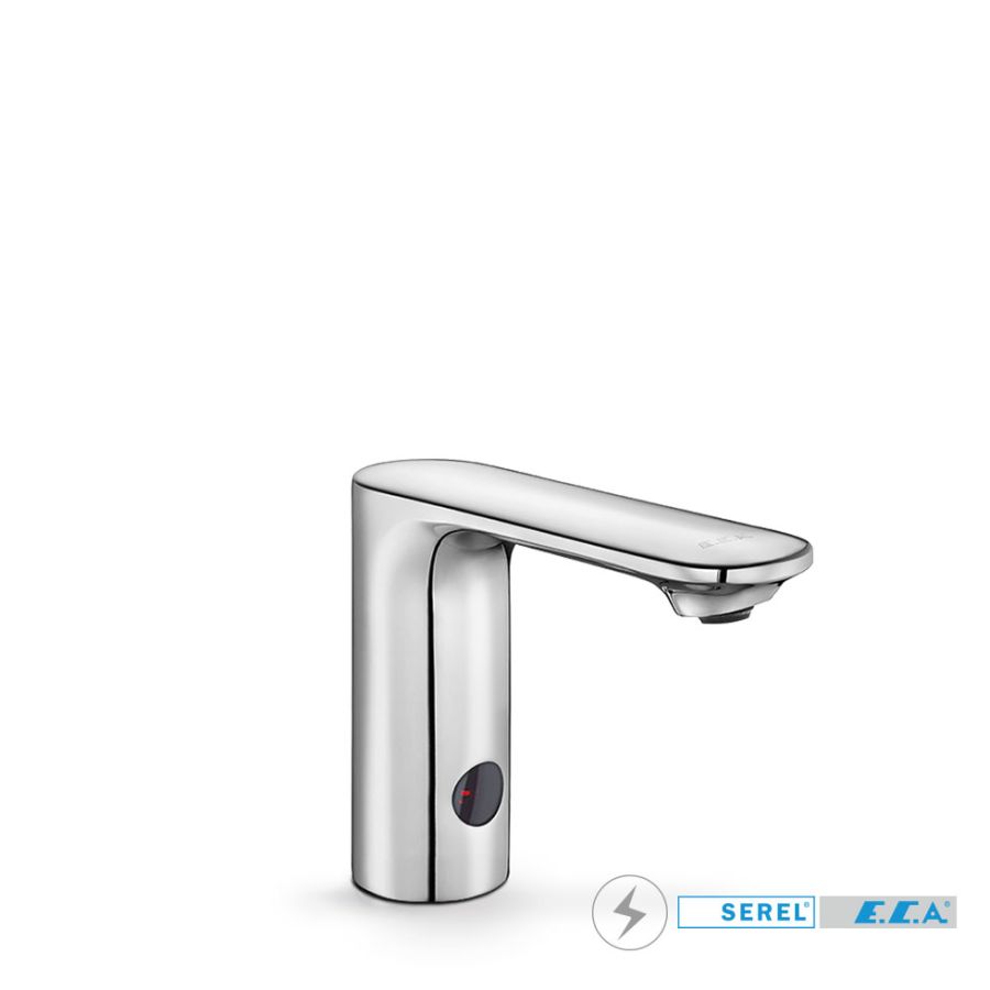 Ηλεκτρονική Κάνουλα Ρεύματος (Μόνο κρύο), SEREL ECA Chrome 108108043-100