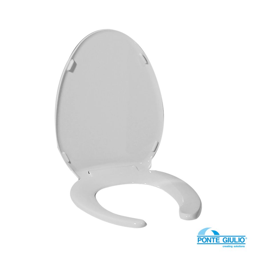 Κάλυμμα κρεμαστής λεκάνης ΑΜΕΑ 130 Series, Ponte Giulio White B41-DEO-26