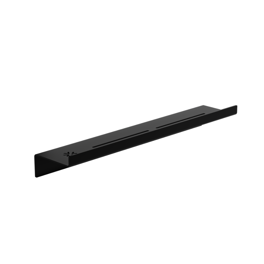 Ράφι Μικρής Πρόσοψης με Αποστράγγιση W500xD93xH70mm Stainless Steel Black Matt Verdi Strantza 7232605