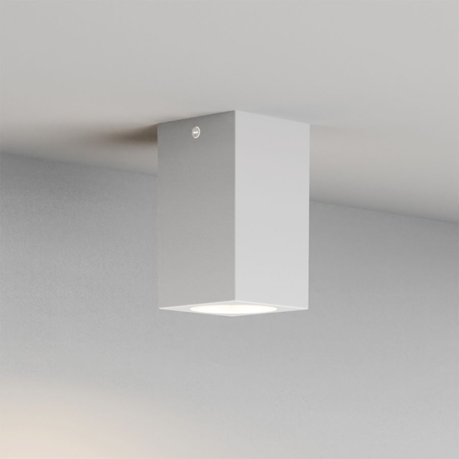 it-Lighting Cowart GU10 Outdoor Ceiling Down Light White 80300624