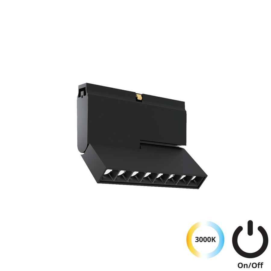 Φωτιστικό Μαγνητικής Ράγας 48V DC L112xH87mm 8w 3000K 602lm Linear Antiglare Adjustable Slim Magnetic Viokef 4289000