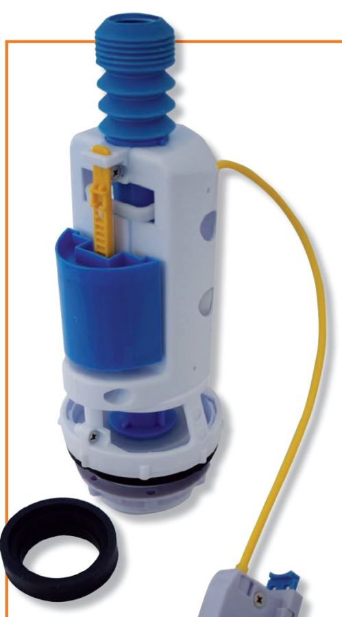 Μηχανισμός Καζανακίου Διπλής Ντίζας Αθόρυβο Haoupmann Universal 40014