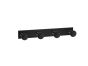 Άγκιστρο Τετραπλό Black Mat W18xD3,5xH3,5cm Sanco Bath Robe Hook 0684-M116