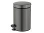 Χαρτοδοχείο 12lt Ø25x40 εκ. Antracite Grained Sanco Waste Bins 90611-M118