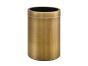 Χαρτοδοχείο Ανοιχτό 12lt Sanco Open Bins Brass Bronze Mat 90664-M25