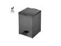Χαρτοδοχείο 5lt 18x25*Y26,5 cm Gun Metal Brushed Soft Closing Sanco Waste Bins 90677-AB23