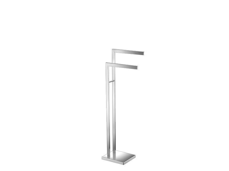 Καλόγερος Επιδαπέδιος με Πετσετοκρεμάστρες Χρωμέ Sanco 0507-A03