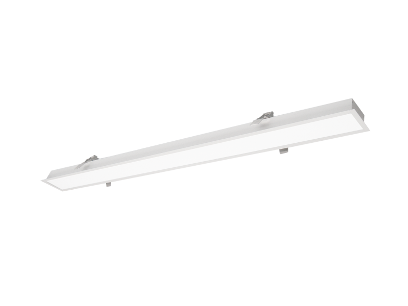 Γραμμικό Φωτιστικό Χωνευτό 90 εκ.with Trim On-Off Led 30w 2800lm 3000K Θερμό Viokef Station Recessed 3911-0313-3-W-N