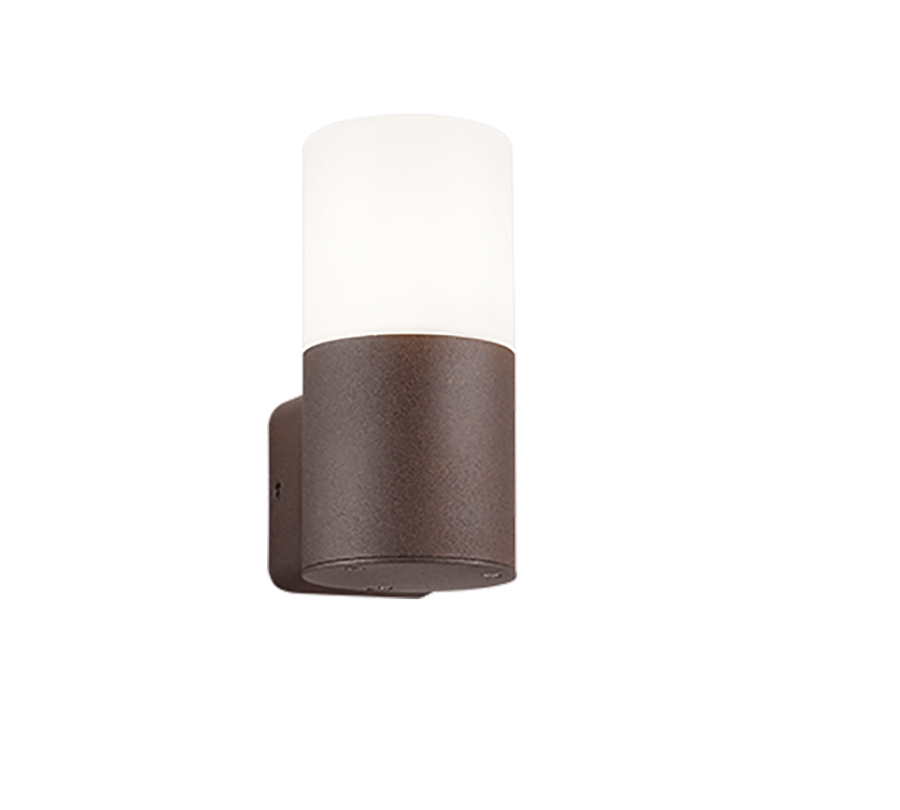 Απλίκα Επιτοίχια IP44 1xE27 χρώμα Σκουριάς Trio Lighting Hoosic 222260124