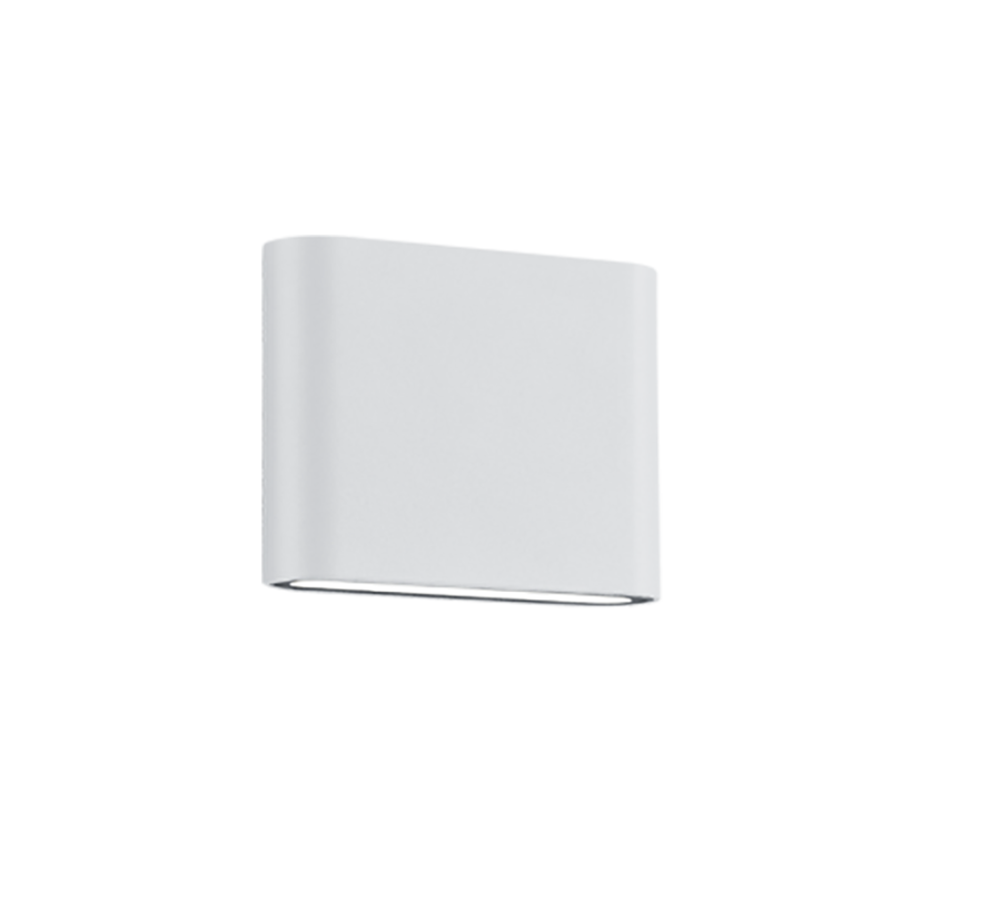 Φωτιστικό Επιτοίχιο IP54 Led 2x2,5w 3000K 2x260lm Aluminium White Mat Trio Lighting Thames 227560231