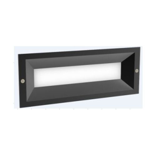 Φωτιστικό Χωνευτό Εξ.Χώρου IP65 Η25x9,8x9cm Led 12,5w 3000K 1080lm Sun Light GL13306