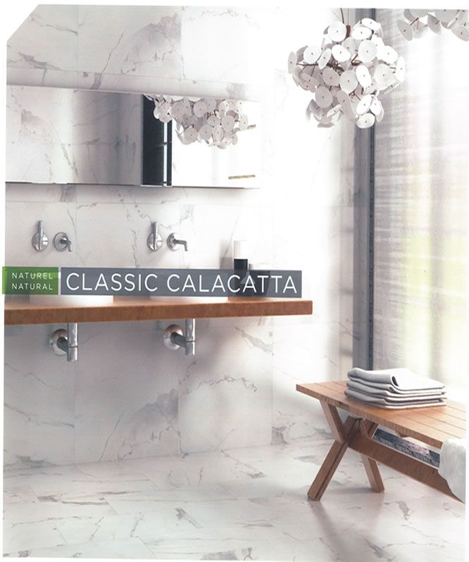 Πλακάκι Δαπέδου/Τοίχου Πορσελανάτο Ματ 30x60cm 9mm MA Classic Calacatta