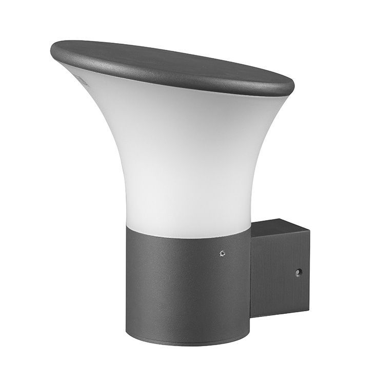 Φωτιστικό Επιτοίχιο Εξ.Χώρου IP44 H20cm 1xE27 Χυτό Αλουμίνιο Γραφίτης Sun Light GL11408