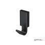 Άγκιστρο μπάνιου μονό Frame Geesa Black Matt 8413-400