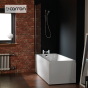 Μπανιέρα Ακρυλική Caronite PROFILE 1700x750, Carron Bath White 464C