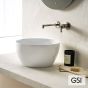 Νιπτήρας Πορσελάνης Pura Φ42 h.22 GSI White 8852-300