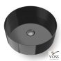 Νιπτήρας Milo Φ40 voss Inox PVD Black Brushed V1040-411