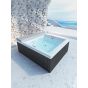 Μπανιέρα Υδρομασάζ Ακρυλική 195x165cm 2 Ατόμων 680lt Sanitec Spa Como