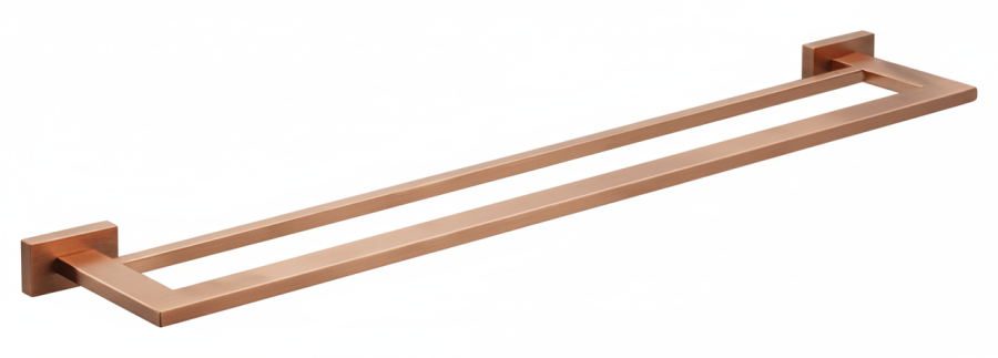 Πετσετοθήκη Διπλή Χαλκού Bronze Art Genesis 42G1-51