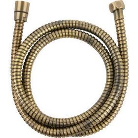 Σπιράλ Λουτρού Πτυσσόμενο 175-230cm Μπρονζέ, Ανοξείδωτο Ατσάλι S.S 304 Domistyle 23107