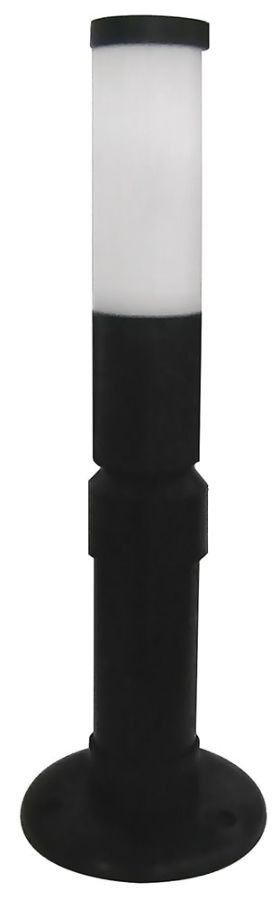 Κολωνάκι 45 εκ. Εδάφους Εξωτερικού Χώρου IP44 Μαύρο Heronia D-01 EB BLACK 32-0013