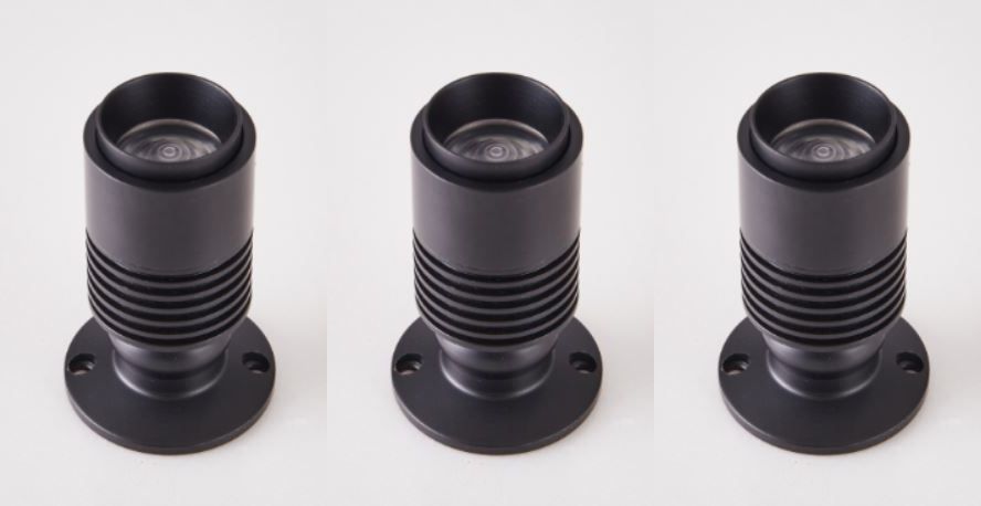 Σποτ Οροφής IP65 Μαύρο Ματ Movable & Zoomable SE-SPL-CMJ-BL-4K LED 3 LIGHT 3x2w 4000K Homelighting Joint 77-9259*3