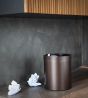 Χαρτοδοχείο Ανοιχτό 12lt Sanco Open Bins Brass Bronze Mat 90664-M25