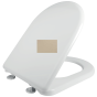 Κάλυμμα Λεκάνης WC B.T Βακελιτικό Μπεζ 41,5-47x35,3cm D Shape, Κατάλληλο για Βεργίνα,Φρύνη,Μαγιόρκα, Αρμονία,Essedra, Alfa, Aveiro Elvit 0016-beige