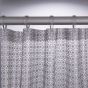 Hammam 180x200 silver κουρτίνα μπάνιου πλαστική Sealskin 210861318