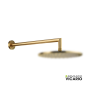 Βραχίονας Τοίχου Στρογγυλός 35εκ., Vicario Brushed Gold 800086-201