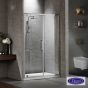 Ανοιγόμενη πόρτα ντουζιέρας PIVOT INFILL 140 ύψους 195εκ. ρυθμιζόμενη διάσταση από 137 έως 141εκ., Primus Plus Clean Glass Chrome PIR140C-100