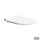 Κάλυμμα Λεκάνης Norm, Pura, Kube, Super Slim Soft Close GSI White Matt MS86SC-301