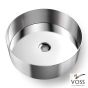Νιπτήρας Milo Φ40 voss Inox Brushed V1040-111