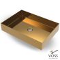 Νιπτήρας Αldo 55x38 voss Inox PVD Brushed Gold V1255-211