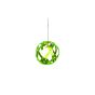 MD088/3202A  "NEFELI" GREEN PENDANT Ε1 HOMELIGHTING 77-1543