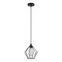 SE21-BL-B10-GR1 ADEPT PENDANT Black Metal Grid Pendant+ HOMELIGHTING 77-8746