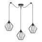 SE21-BL-B10-BL3-GR1 ADEPT PENDANT Black Metal Grid Pendant+ HOMELIGHTING 77-8748