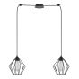 SE21-BL-B10-BL2-GR1 ADEPT PENDANT Black Metal Grid Pendant+ HOMELIGHTING 77-8749