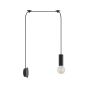 SE21-BL-4-NM1W ADEPT TUBE Black Matt Wall Lamp+ HOMELIGHTING 77-8809