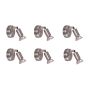 SE 140-N1 (x6) Saba Packet Nickel mat adjustable spotlight+ HOMELIGHTING 77-8846