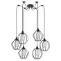 SE21-BL-B10-BL6-GR12 ADEPT FLEX Black Metal Grid Pendant+ HOMELIGHTING 77-8953