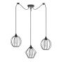 SE21-BL-B10-BL3-GR12 ADEPT FLEX Black Metal Grid Pendant+ HOMELIGHTING 77-8954