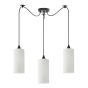 SE21-BL-4-BL3-GL3 ADEPT TUBE Pendant White Glass+ HOMELIGHTING 77-9001
