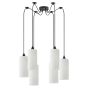 SE21-BL-4-BL6-GL3 ADEPT TUBE Pendant White Glass+ HOMELIGHTING 77-9004