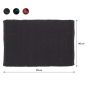 Delhi 60x90 dark grey πατάκι μπάνιου Sealskin 800109