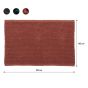 Delhi 60x90 dark pink πατάκι μπάνιου Sealskin 800111