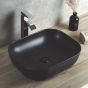 Νιπτήρας Επιτραπέζιος 50x40x14,5 εκ. Μαύρο Ματ Ceramita Encore Black Matt