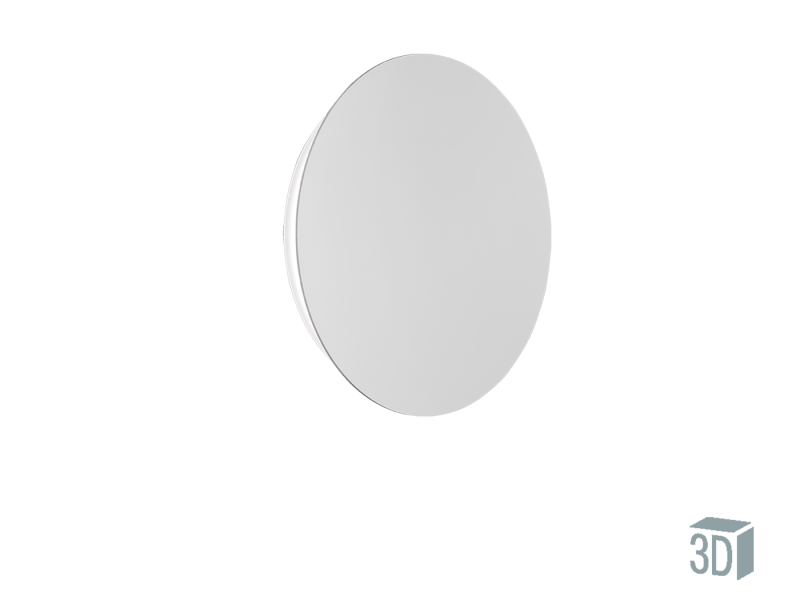 Επίτοιχο Φωτιστικό Ø20 cm Led 4,5 w 338lm 3000K Warm White Μέταλλο Λευκό Viokef Kyklos 4193700